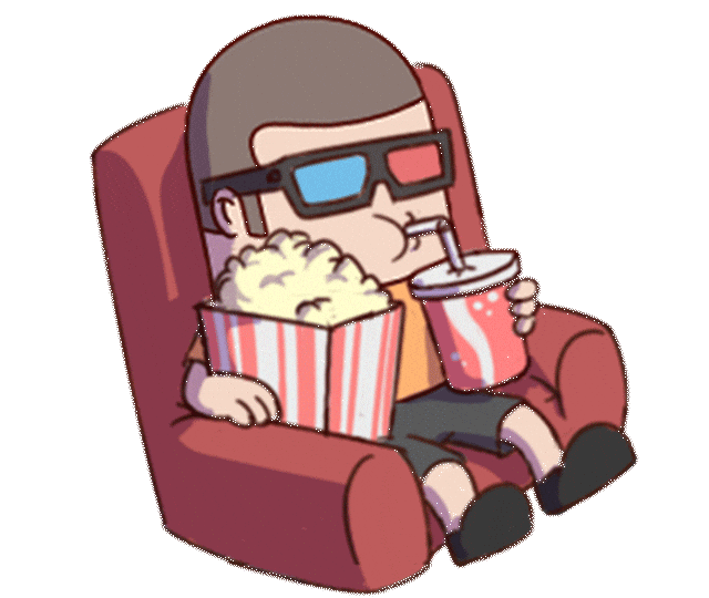 Watching Movie.gif